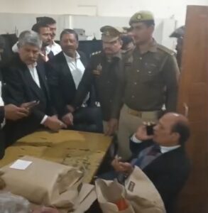 यूपी बार काउंसिल चुनाव में  हंगामा!