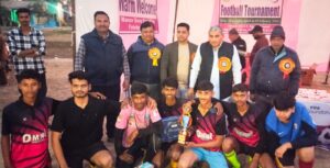 फतेहपुर स्पोर्टिंग फुटबॉल क्लब बना चैंपियन, सूरज क्लब को 1-0 से हराया