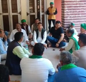 भारतीय किसान यूनियन कीबैठक, बिजली,पानी,खाद सहित तमाम मुद्दों पर चर्चा