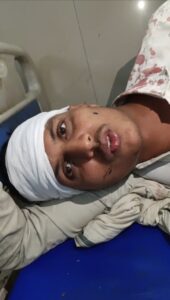 जमीनी विवाद के चलते युवक को पीट-पीटकर किया लहू लुहान