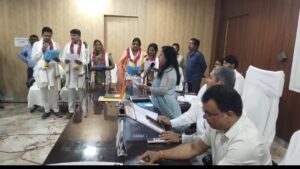 नामित सभासदों का शपथ ग्रहण सम्पन्न