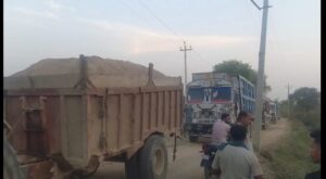 यमुना नदी में हो रहे अवैध खनन से करोड़ों रुपयो का नुकसान,खनन विभाग चुप