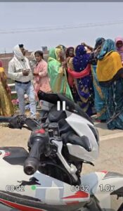 सड़क दुर्घटना में बच्ची की मौत