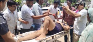 घरेलू विवाद में पिता ने पुत्र-बहू पर की फायरिंग, दोनों गंभीर