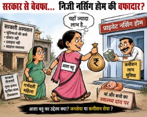 आशा बहुओं की कार्यशैली पर उठे सवाल, स्वास्थ्य विभाग की निगरानी व्यवस्था भी घेरे में