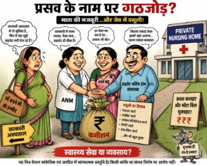 स्वास्थ्य विभाग की चुप्पी या मिलीभगत? प्रसव सेवाओं में निजी नर्सिंग होम का बढ़ता दखल