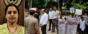 छात्रों के प्रदर्शन के बाद प्रशासन सख्त, दूसरे दिन भी स्कूल पहुंचे एसडीएम-डीआईओएस