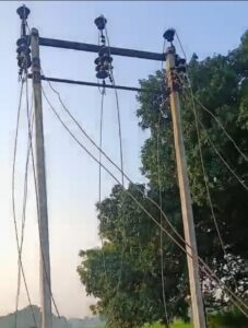 30 खंभों से 10 लाख का विद्युत तार चोरी